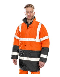 R-R452X-Motorway 2-Tone Safety Coat 2